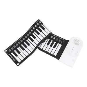 49 Key Portable Foldable Electronic Piano, Electronic Keyboard, Music Instrument for Teenager & Adults, Musical Instruments & Accessories