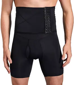 Men Shapewear Tummy Control Shorts High Waist Slimming Body Shaper Belly Girdle Briefs Abdomen Compression Underwear Menswear Sexy