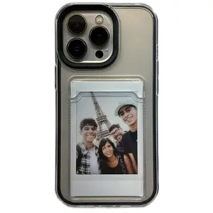Polarify 3-in-1 iPhone Pocket Phone Case - Durable and Stylish Design with Polaroid Insert