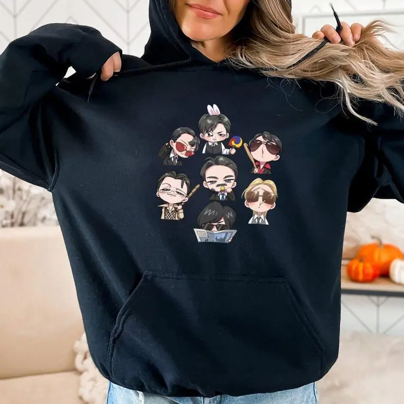 Chibi 2.0 Arirang T-Shirt, Bangtan Tour 2026 Cute Group Graphic Sweatshirt