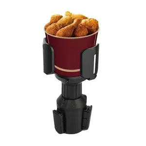 Car Cup Holder Adapter, Multi-Functional 360 Degree Rotating Car Drink Expander, Durable and Secure Fit for Most Cars, Universal Cup Holder