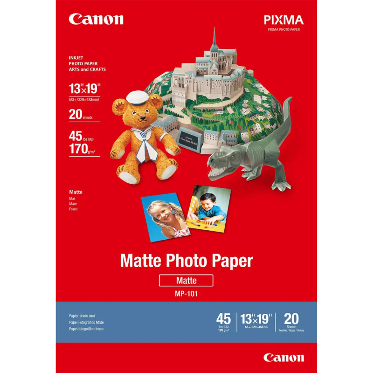 Canon Matte Photo Inkjet Paper, 8.5 mil., 13x19", 20 Sheets