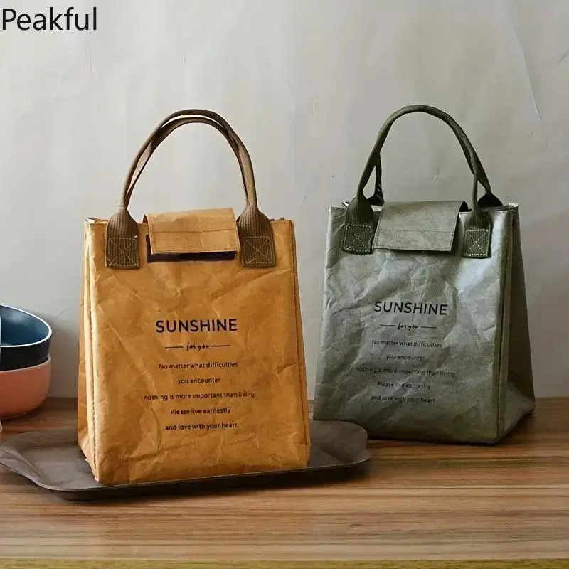 Durable Waterproof Lunch Tote, popular insulated carry bag with practical design. Premium heat preservation performance, single pack for daily use, great for indoor dining, camping adventures and everyday meal organization.