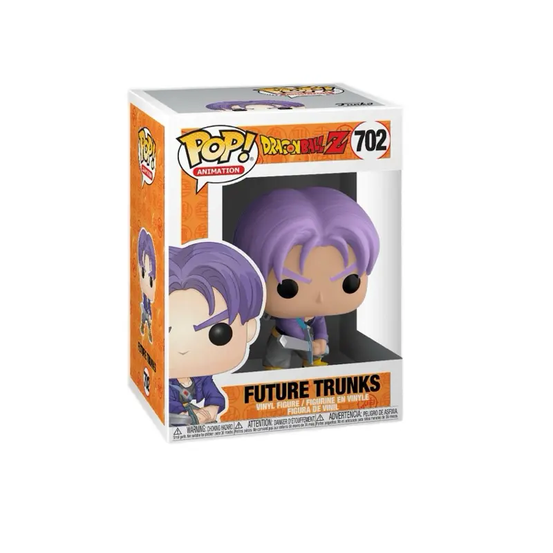 FunkoPop Future Trunks #702 (Dragon Ball Super) Vinyl Figure - Anime - Collectible
