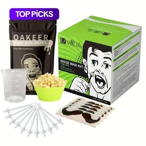 Nose Waxing Kit, 7pcs/set Nose Hair Removal Tool Kit, Nose Hair Removal Kit For Men & Women #TOP PICKS