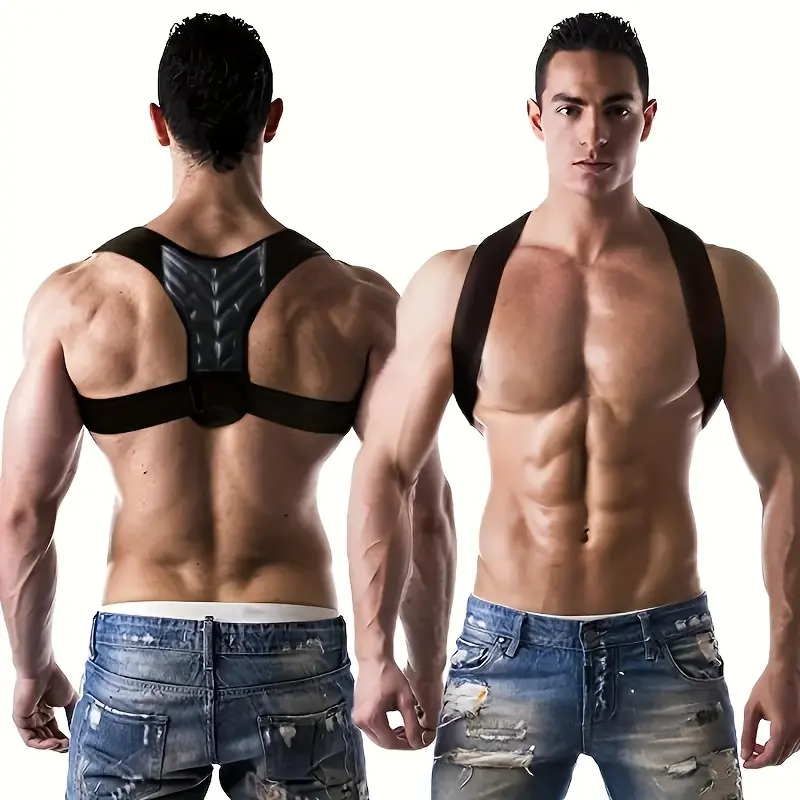 Invisible Back Support Posture Brace – Adjustable Breathable Body Shaping Belt for Daily Wear, Work & Outings, Men & Women, Professional Grade