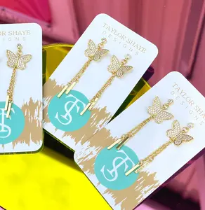 Zara Butterfly Drops