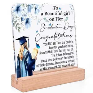 Graduation Gift for Girls, Acrylic Belt Base Gift for Girls, Classmates Graduation Gift, Exchange Gifts, 2025 Graduation Season Gift, Decor