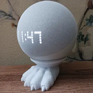 Creative Speaker Stand for Echo Dot 4th/5th Gen, Smart Speaker Holder, Desktop Decorative Stand, Audio Accessories, Speaker Storage Stand