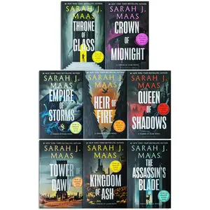 The Complete Throne of Glass Series Collection 8-Book Box Set: The Assassin’s Blade, Throne of Glass, Crown of Midnight, Heir of Fire, Queen of Shadows, Empire of Storms, Tower of Dawn, Kingdom of Ash