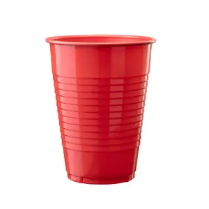 12 Oz. Red Plastic Cups - 50 Ct.