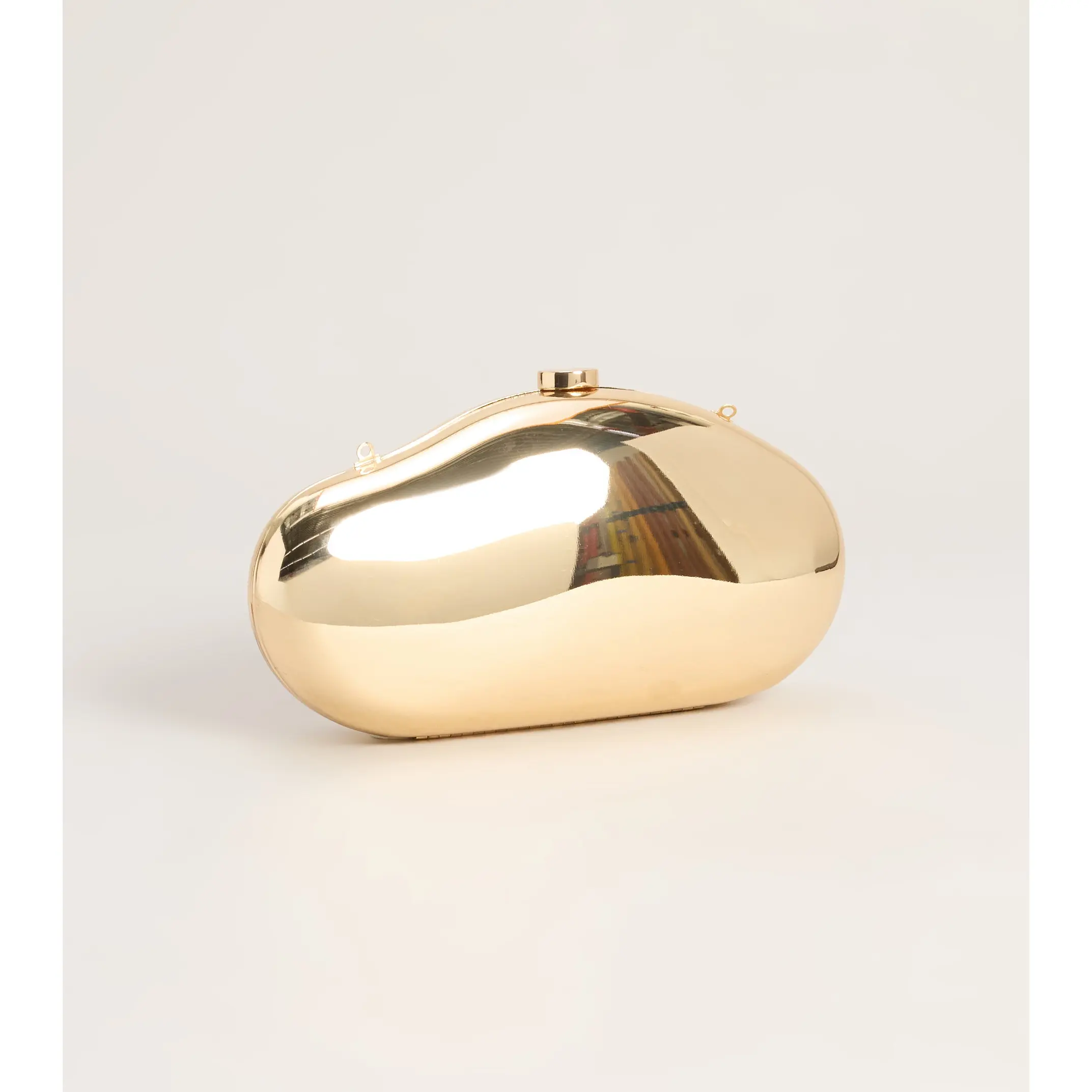 Sleek Sculptural Hardcase Clutch Sleek Sculptural Hardcase Clutch
