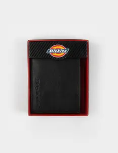 DICKIES  Mens Passcase Wallet, Black