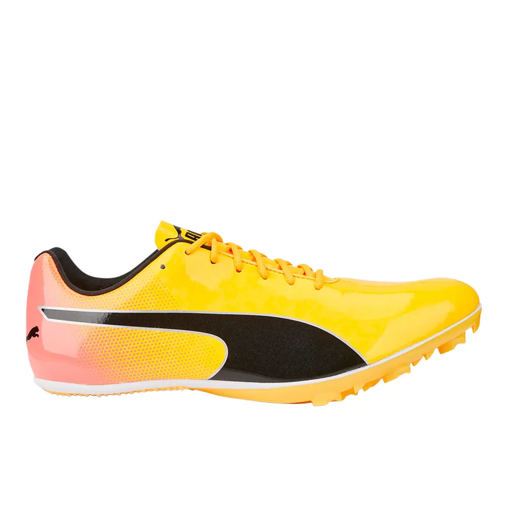 PUMA Mens Evospeed Sprint 14 And Field Running Sneakers Shoes - Yellow