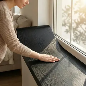 PVC Self-Adhesive Wall and Floor Stickers,Imitation Marble and Wood Grain,Peel and Stick,Suitable for Both Floor and Wall Use for Wall in Roll