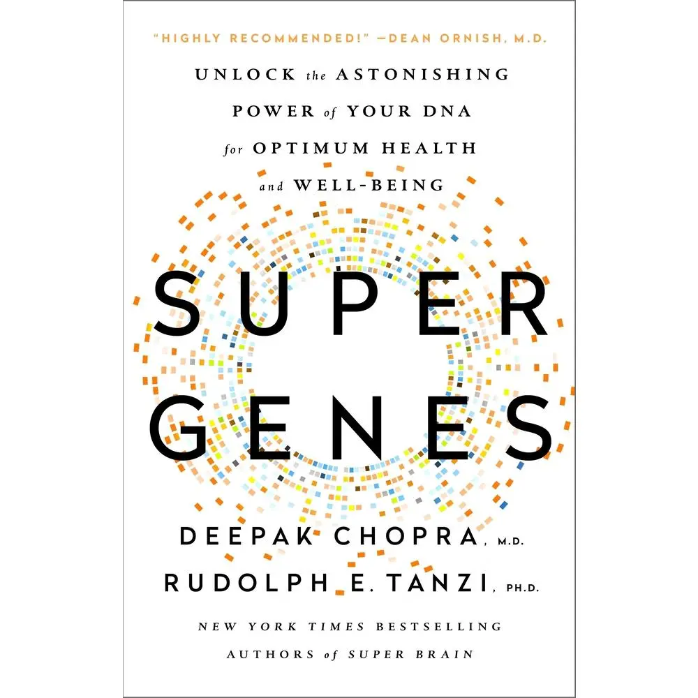 USED Book - Super Genes: Unlock the Astonishing Power of Your DNA for Optimum Health and Well-Being by Chopra, Deepak (Paperback) - english