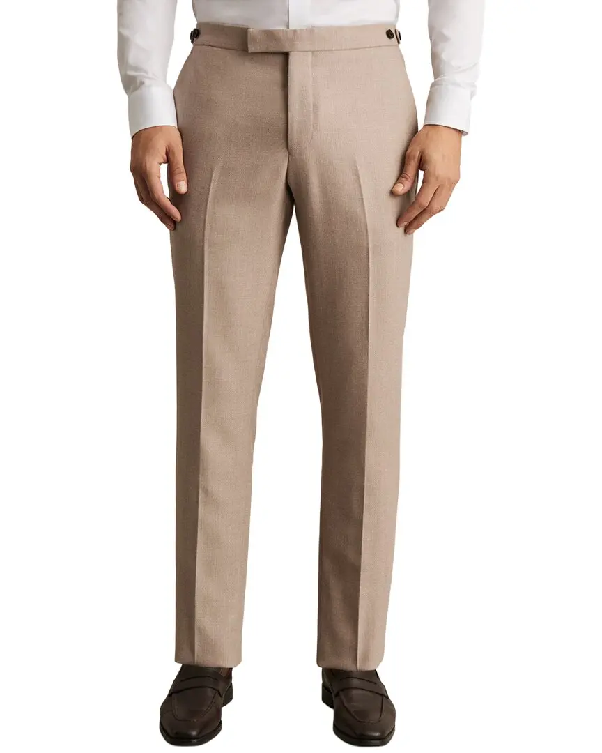 Reiss Venus Textured Wool-Blend Trouser