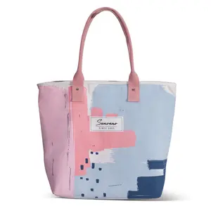 Canvas Hospital Bag Large Capacity Maternity Tote Bag