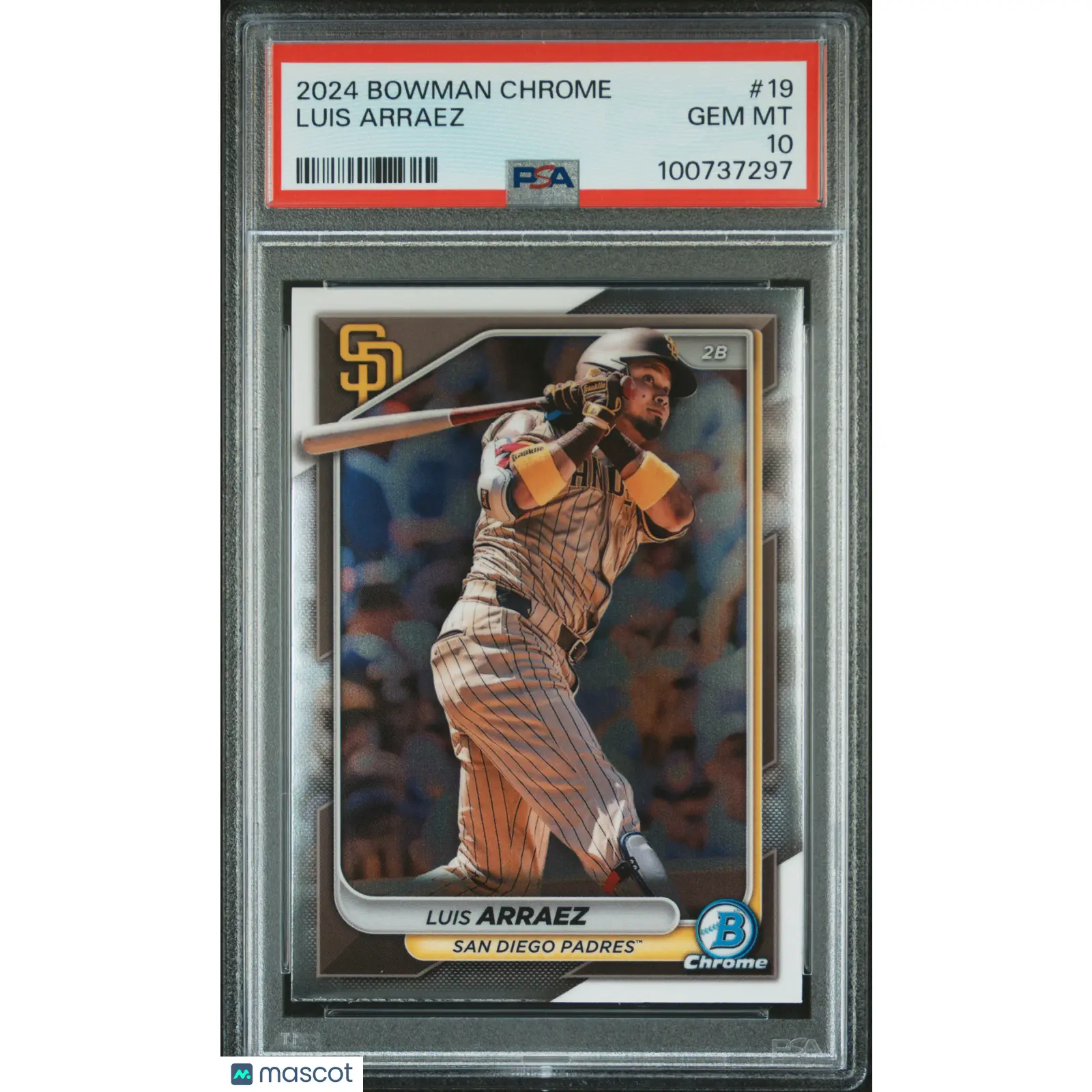 Luis Arraez 2024 Bowman Chrome #19 PSA 10