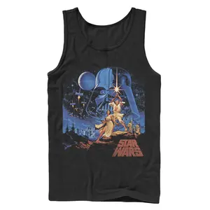 Men's Star Wars Classic Scene Tank Top Men's Star Wars Classic Scene Tank Top