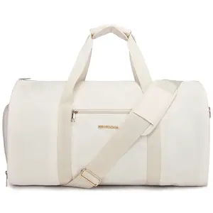 Classic TravelHer Nylone White Convertible Carry-on Garment Bag for Women