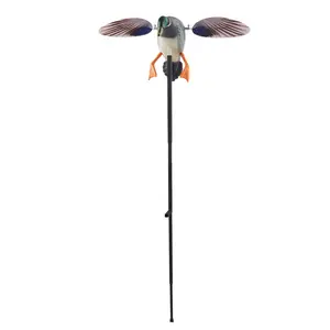 summervibes VEVOR Spinning Wing Motion Duck Decoys, Outdoor Teal Decoys for Hunting, Floating Duck for Pool, Pond, and Lake, Realistic Plastic Duck Hunting Decoy, Garden Yard Decoration, Easy to Carry, 1-Pack
