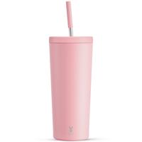 24oz  Pink Sippy Cup