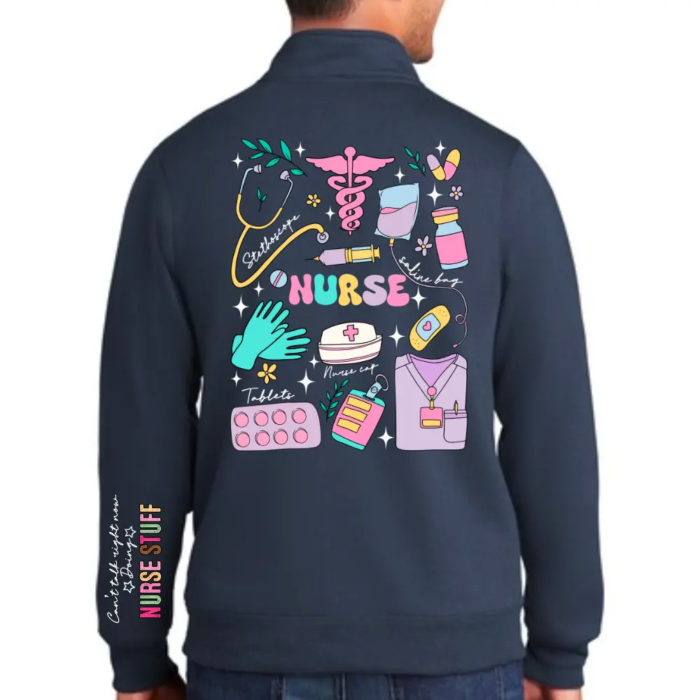 Nurse jacket, Nurse Stuff Jacket, RN Jacket, Healthcare Jacket