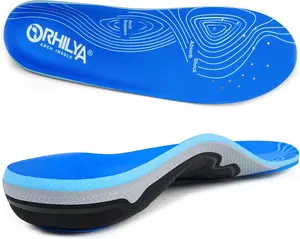 Plantar Fasciitis Insoles for Men Women - Orthotics Inserts, Shoe Insoles Arch Support Flat Feet Inserts Work Boot Insole