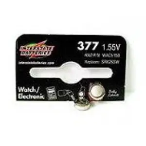 212 MAIN Interstate Batteries 377 Watch Replacement Battery - Carded Pack, Gadgets Compatibility, Modern Designs, Convenience & Facility Benefits