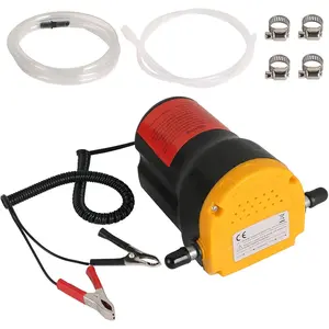 12V 60W Oil Change Pump Extractor, Oil/Diesel Fluid Extractor Scavenge Oil Change Pump