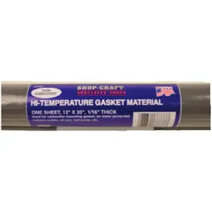 212 MAIN Non-Asbestos Sealing Gasket Material Rolled Sheet, 12x1.5x1.5in, Easy-to-Use Accessory for Auto/Motorcycle Car Repair Assembly & Disassembly Tools