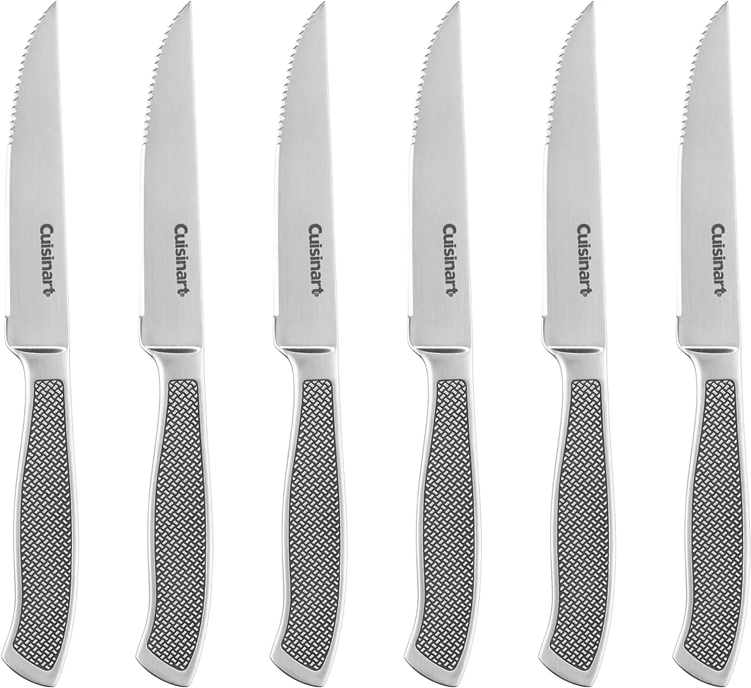 Cuisinart 6- Piece Graphix Collection Steak Knives, Stainless Steel