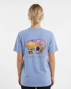 Sunflower Fields Unisex Heavyweight T-shirt