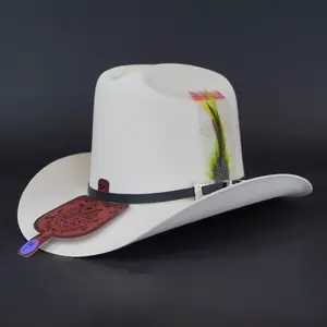 Tombstone 1000x El Viejon Cowboy Hat 3 1/4" Brim 5 1/4" Tall Crown Sombrero Master Telar