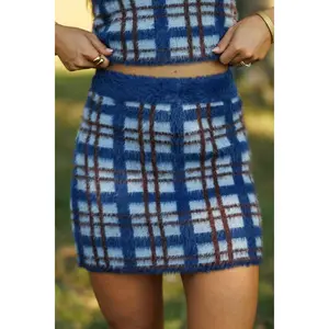 Checkmate Chic Skirt