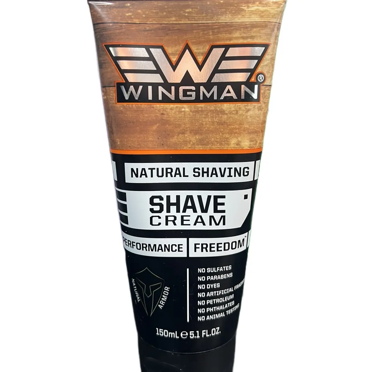 By.WingMan Natural Shaving Cream for Men - All Natural Shaving Cream - Aftershave Foam Comfort Cleanser