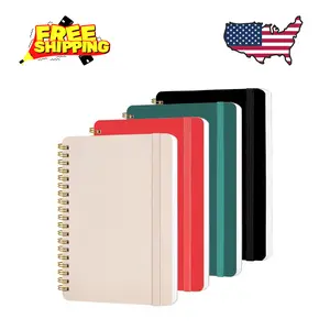 4 PCS 5x7 Spiral Notebook, Spiral Journal Notebook, 5x7 Notebooks