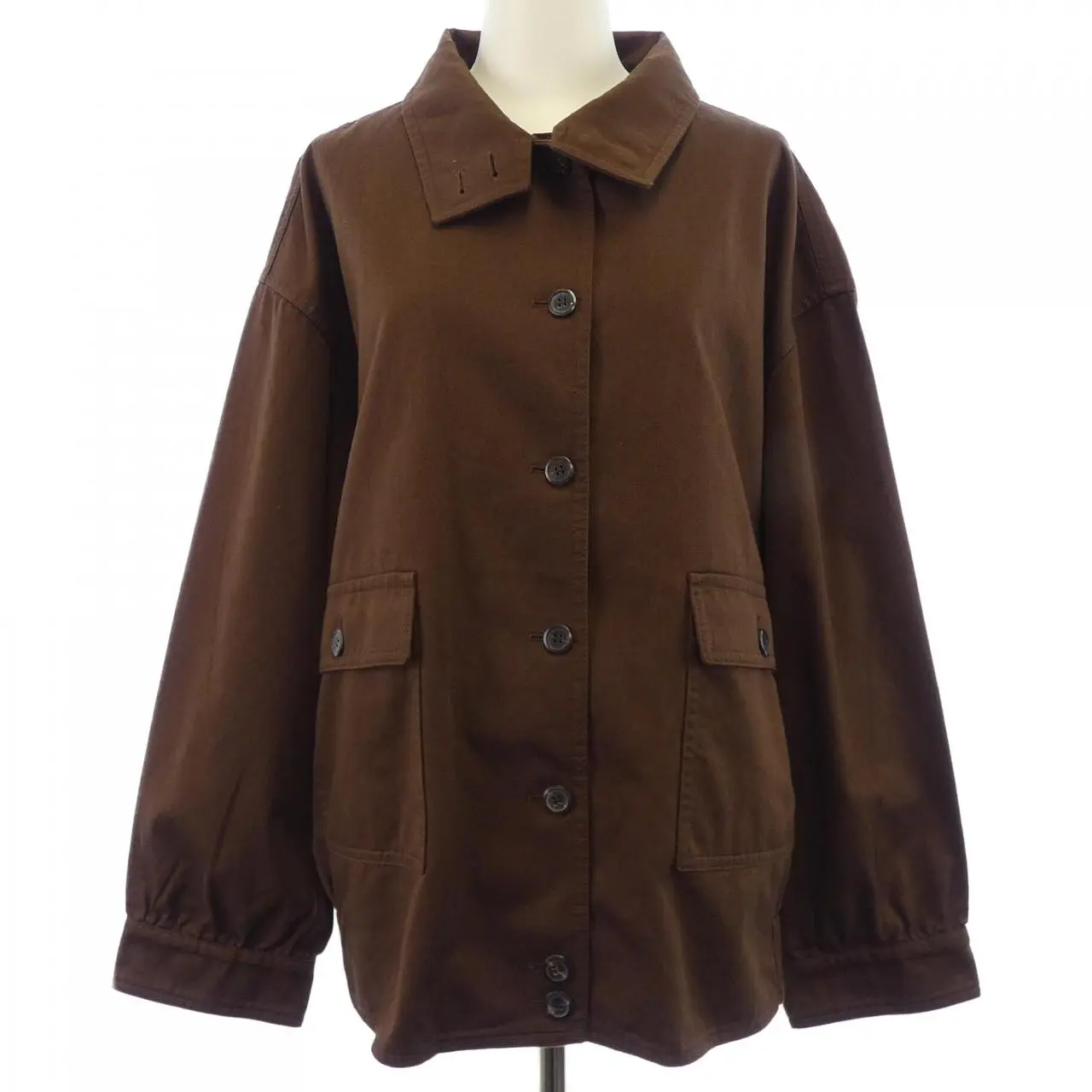 Pre-owned PRADA Cotton Small Leather Goods Old Gabardine Jacket
