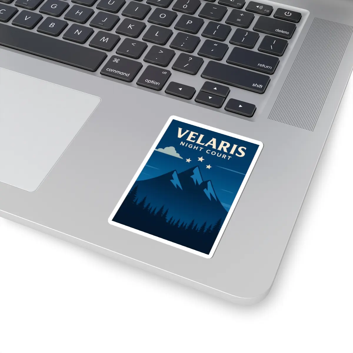 Velaris Night Court Sticker | Fantasy Night Sky Vinyl Decal for Laptop, Journal, Water Bottle | Bookish Gift for Fantasy Readers & Dreamers
