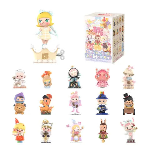 POP MART Celebrating the Moment POP MART 15th Anniversary Series Figures