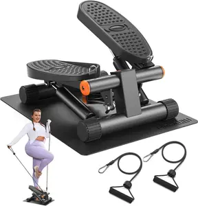 Stepper for Exercise, Mini Stepper with 300 lbs Loading Capacity, Compact Workout Equipment for Home Gym
