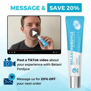 [Review & Save 20%] Belani Fordyce Cream for Lips - Fordyce Spot Care, Lip Moisturizer & Repair Balm for Men & Woman, Helps Improve Dark Lips, Enriched with Nelupure & Shea Butter (0.7 Oz)