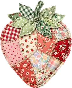 DTF Transfer – Strawberry Patch Multi Sizes (FO-ST001)