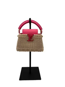 Pre-owned Louis Vuitton leather Shoulder Bags Capucines Mini Capucines Handbag