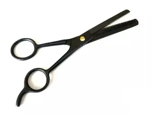 6.5" Single-Edged Barber Thinning Scissors, Professional Hair Styling Tool for Haircare & Beauty