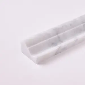 Carrara White 2x12 Crown Molding Marble Polished/Honed