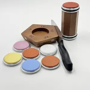 Original Rolling Knife Sharpener, Effortless Wooden Kitchen Knife Sharpening Tool, 12 to 22 Degree Sharpening Angles for Precision, Essential Kitchen Gadget