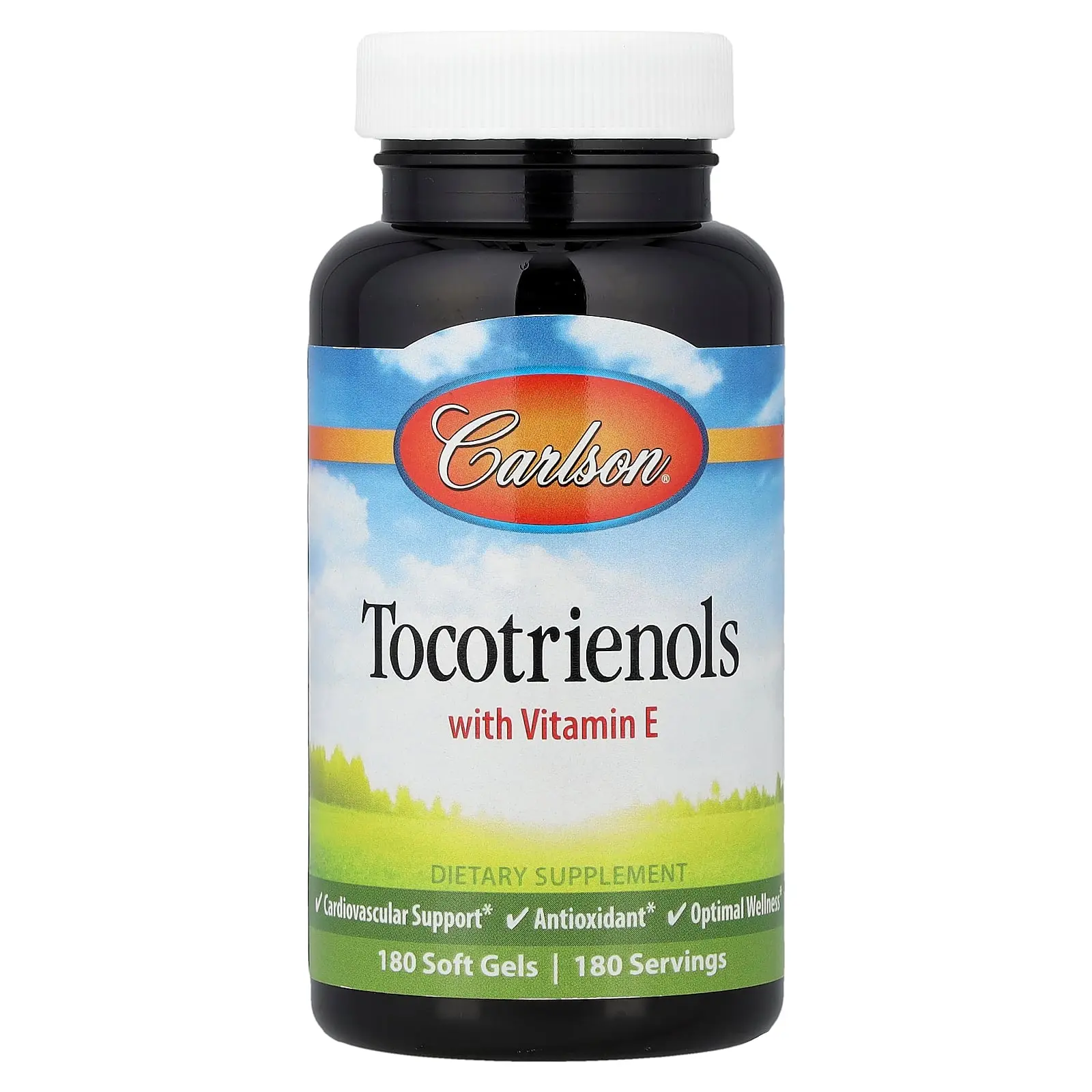 Carlson Tocotrienols with Vitamin E, 180 Soft Gels