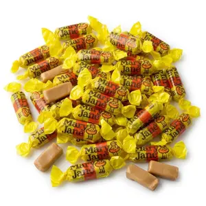 Mary Jane Candy | 110 Pieces, Old Fashioned Peanut Butter Candy 16 oz (1 LB)- Bulk Candy